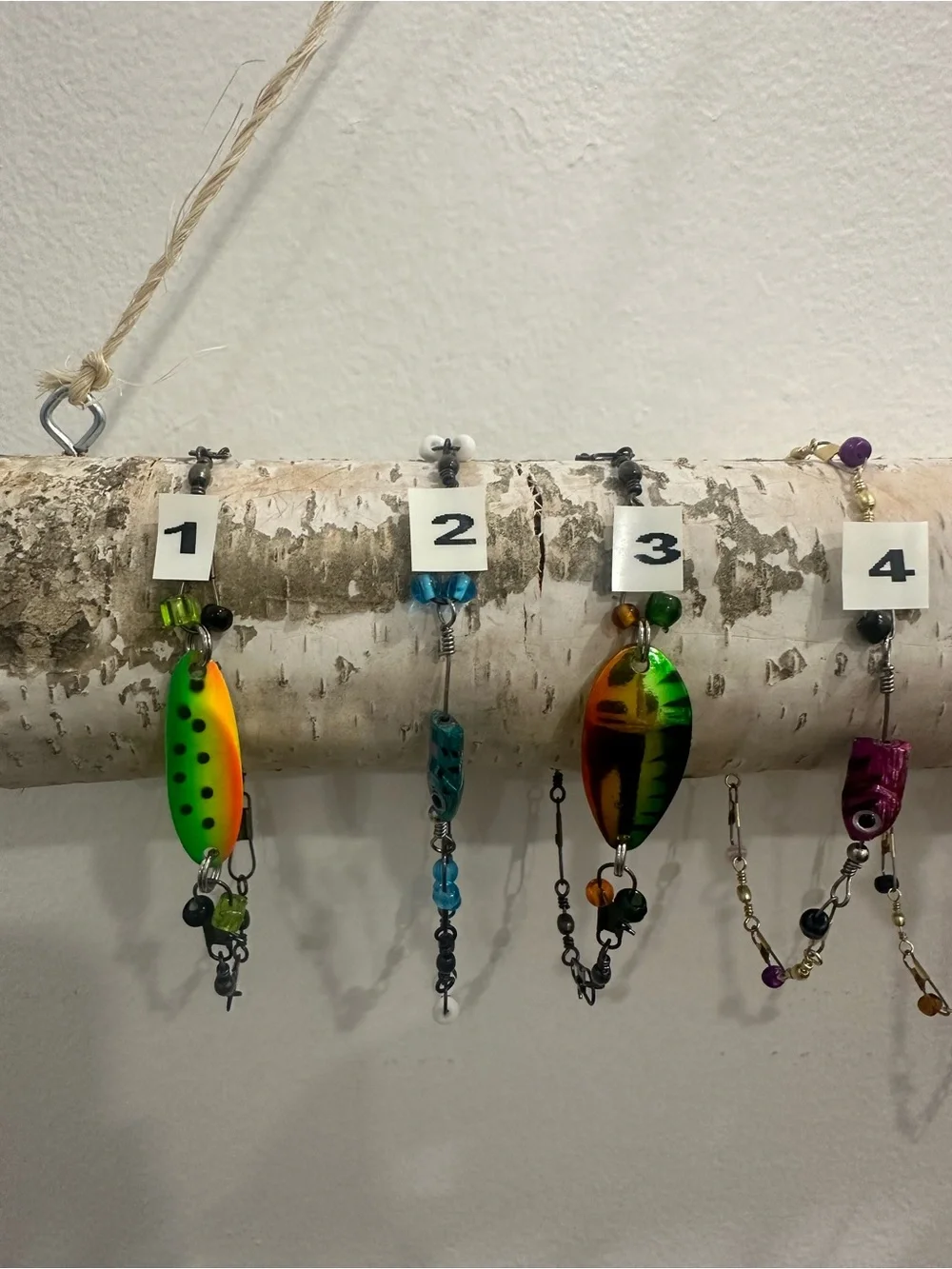 Custom Fishing Lure Bracelet, fits any wrist size. Send measurement